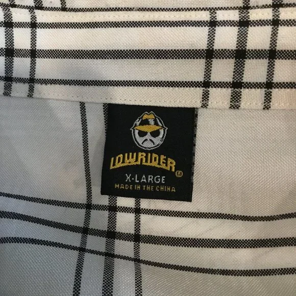 Low Rider Magazine Men's Button Front Short Sleeve Dress Shirt Size XL - Picture 7 of 7